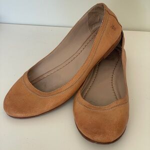 Frye Carson Ballet Flats Leather
